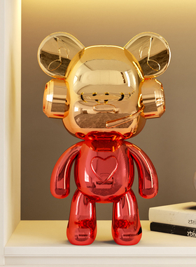 叮咚熊ABS轻奢网红摆件简约