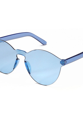 men Retro Pink Red Yellow Lens Colorful Shade Sun Glasses UV