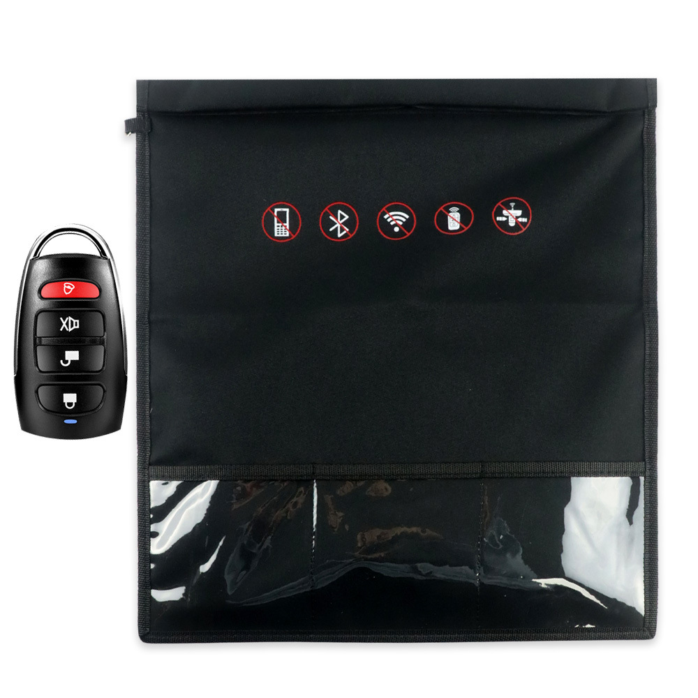 Faraday Cage Pouch Car Key Radiation Protection Storage Bag - 图3