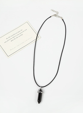 Sextagonal couple sexy collarbone chain Bohemian necklace