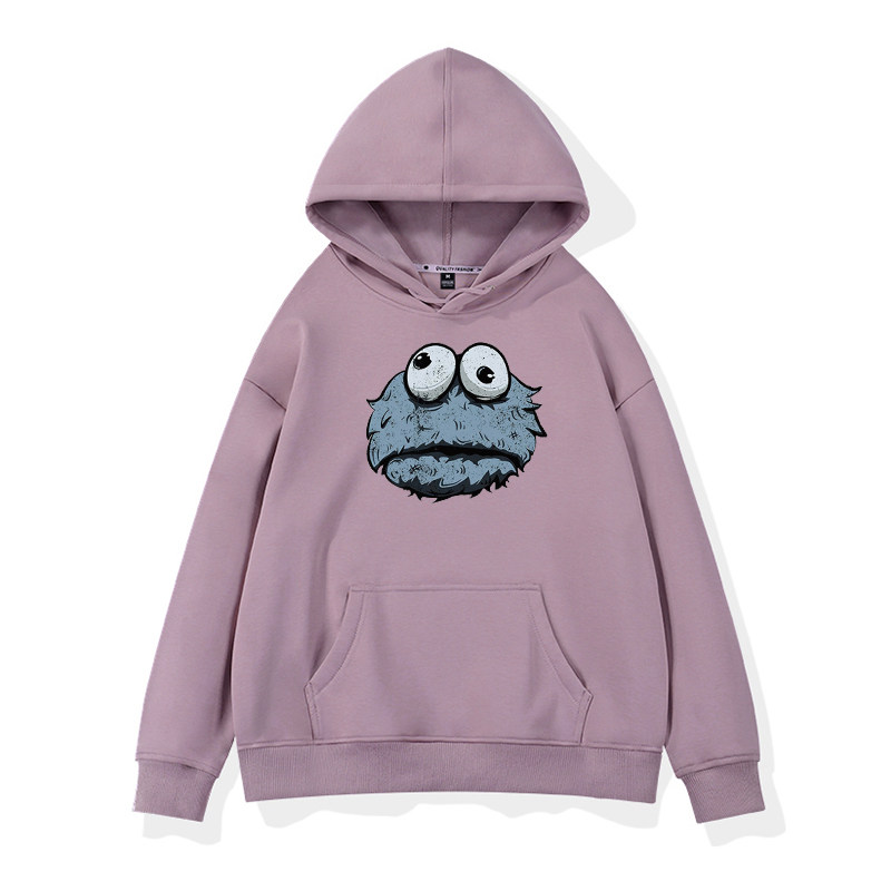 芝麻街联名男女潮牌秋冬加绒卫衣 俏媚妲卫衣