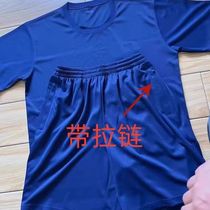 3543 New style quick-drying physical fitness clothing training suit short-sleeved anti-summer training shorts top