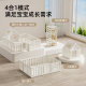 Baby crawling protective fence baby above ground protective fence