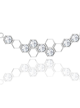 捷克Preciosa宝仕奥莎Lumina水晶玻璃项链送礼少女百搭