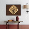Medieval style bamboo meter box blocking decorative painting