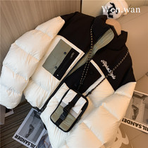 Ask late: Light cotton suit woman 2023 New winter thickened light slim small subshort baseball suit jacket