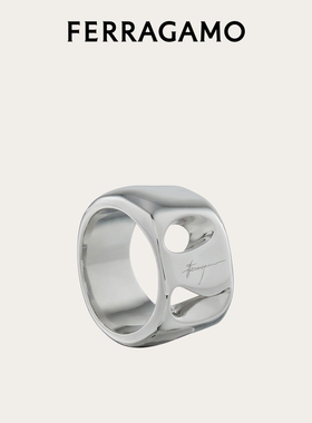 【12期免息】FERRAGAMO菲拉格慕女士Vara扣饰戒指