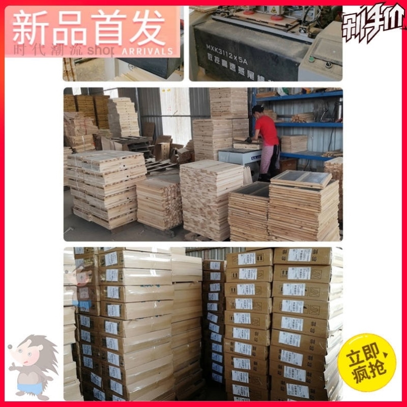 新品煮蜂工具蜡桶中蜂蜂箱峰箱养蜂箱套标准十框蜡峰全全蜂巢蜜蜂