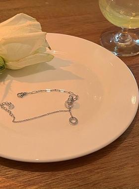 2026几何流苏手链女ins小众设计高级感2022年新款轻奢冷淡风 闺蜜