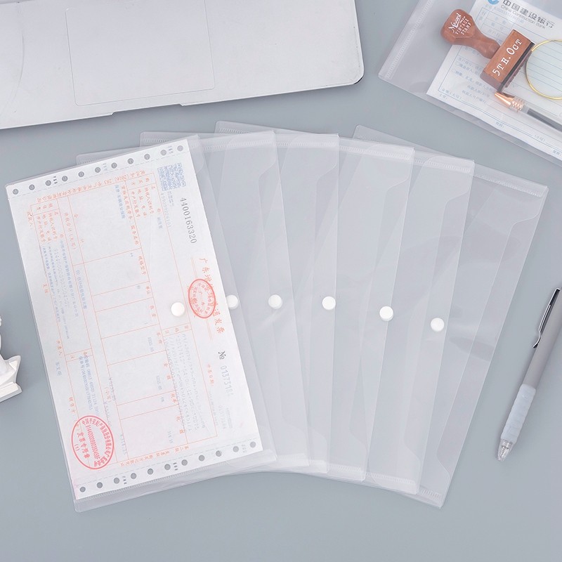 增值税收纳袋a5文件袋透明塑料增值税专用信封抵扣联封面夹防水按扣家庭证件分类整理资料袋小号财务会计用品,淘宝优惠券,粉丝福利购,淘宝优惠卷