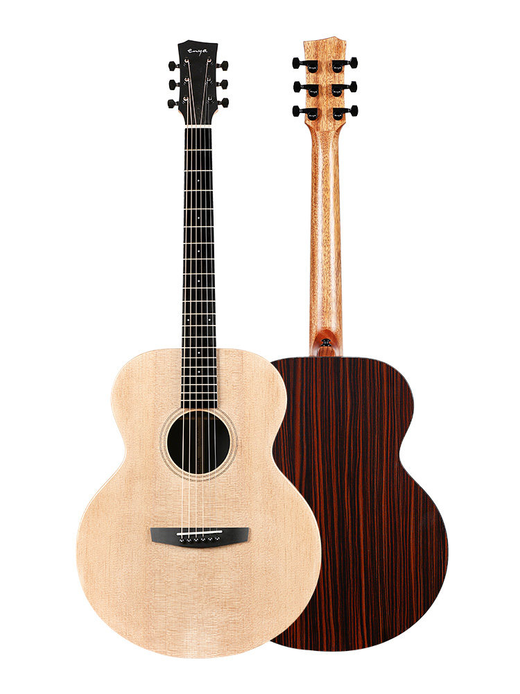 白熊enya恩雅x1pro单板民谣吉他 白熊乐器吉他-民谣吉他