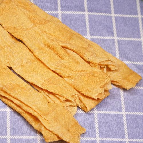 素牛排豆腐皮豆制品干货人造素肉蛋白肉火锅麻辣烫凉拌油豆皮散装 - 图0