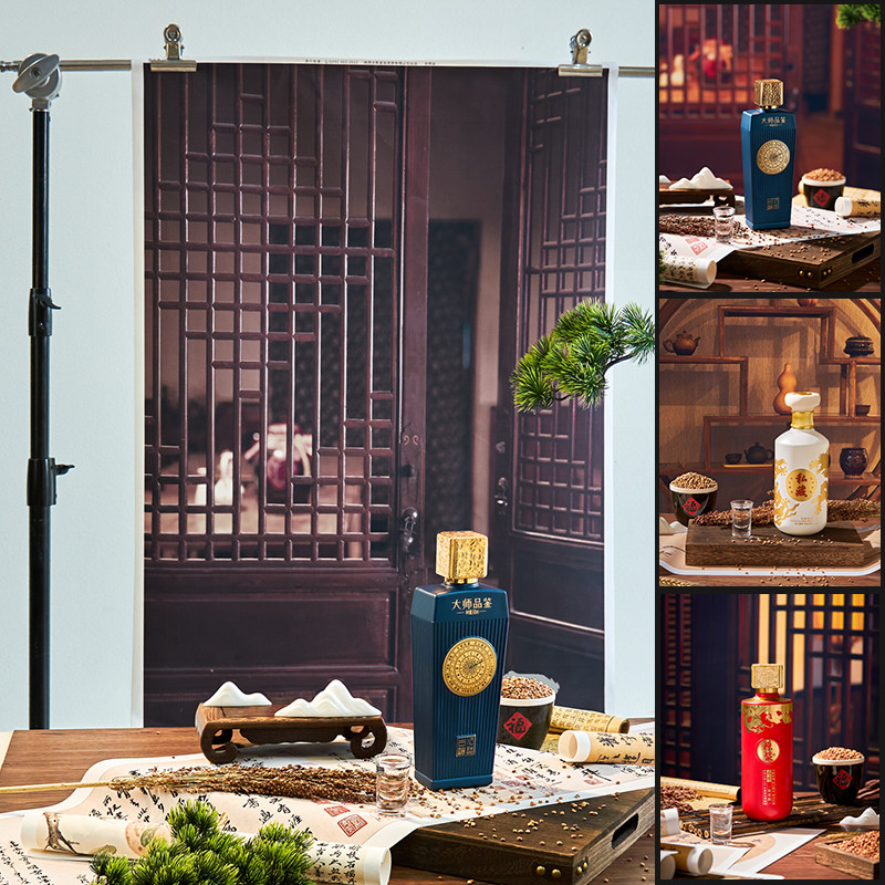 酒类拍照道具 背景布场景搭建装饰小物件氛围感古风复古月饼美食产品静物商业拍摄布景小摆件国风摄影直播,淘宝优惠券,粉丝福利购,淘宝优惠卷