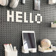 No hole-free table with storage accessories