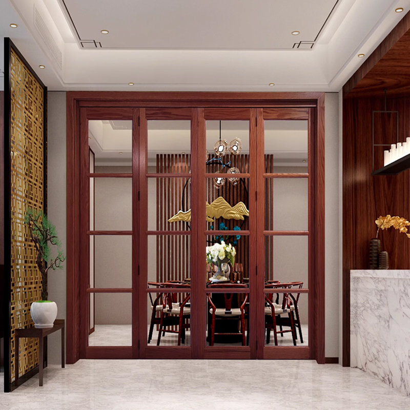 日式推拉门实木门客厅阳台卧室隔断门厨房门长虹玻璃门格子折叠门,淘宝优惠券,粉丝福利购,淘宝优惠卷