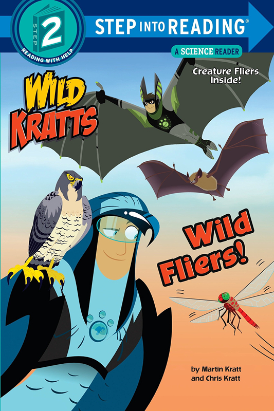 动物兄弟系列 Wild Fliers野生动物 进口英文原版 Step Into Reading2兰登分级读物进阶2级 儿童英语阅读绘本 故事书 - 图0