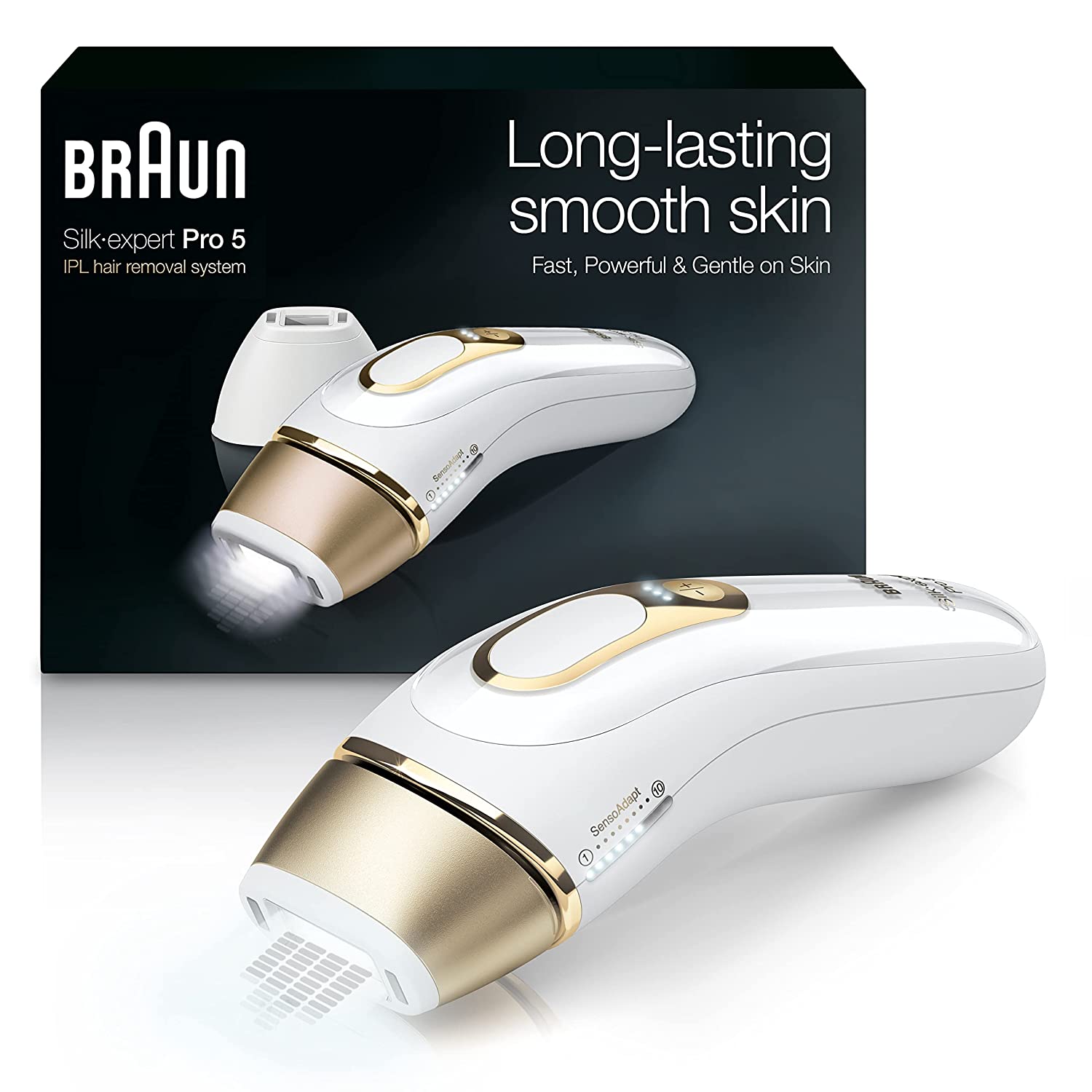 美国代购Braun IPL Hair Removal Silk Expert Pro 5 毛发去除器