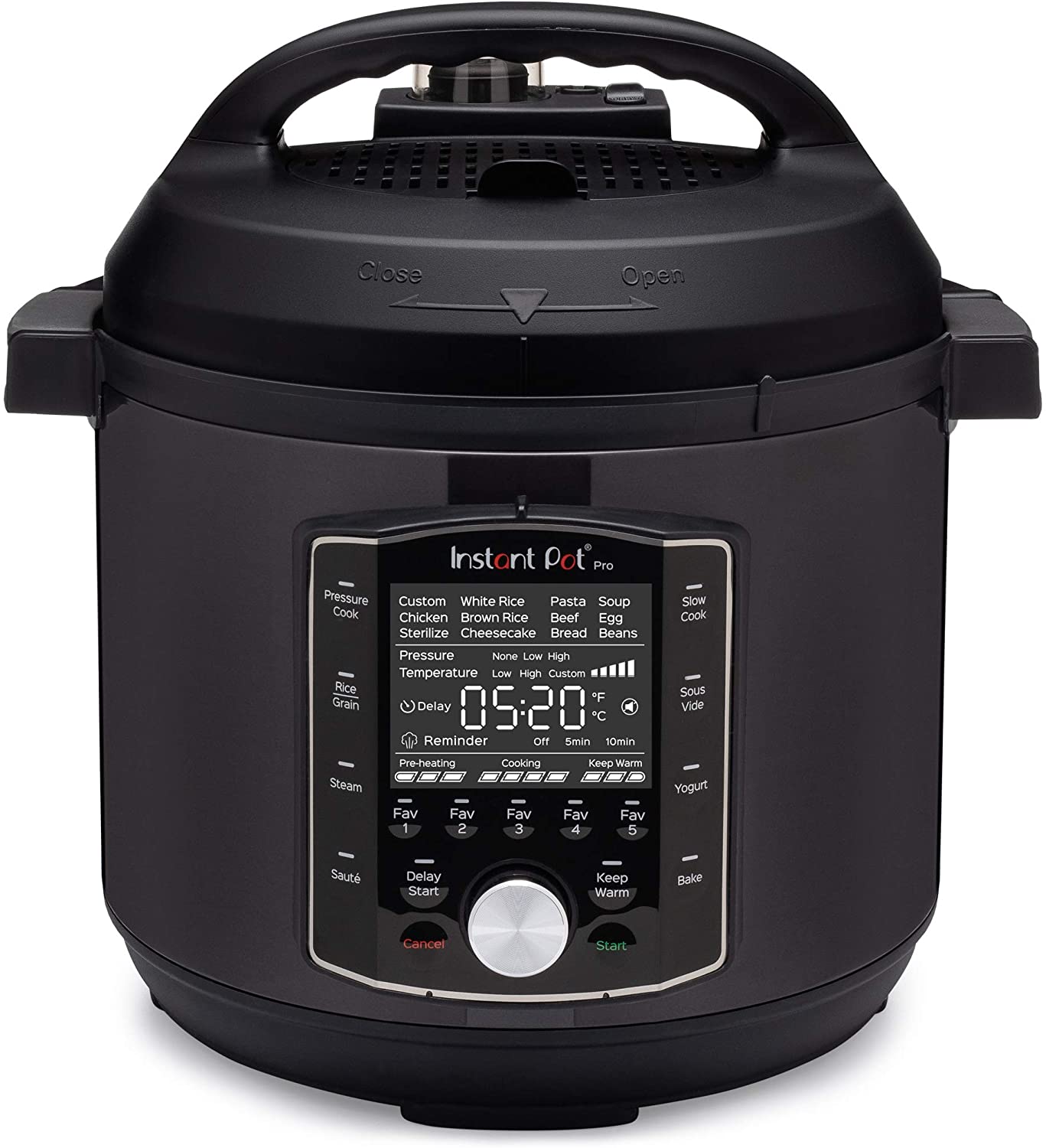 美国代购Instant Pot Pro 10合1多功能高压锅电饭煲慢炖 蒸锅110v