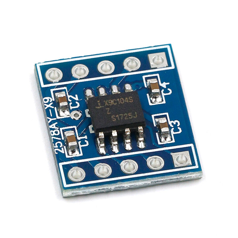 x9c104数字电位器模块 100阶数字电位器 调节电桥平衡传感器