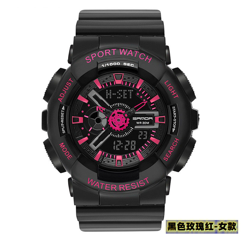 新款运动初中学生儿童男士电子表 sixgrace国产腕表