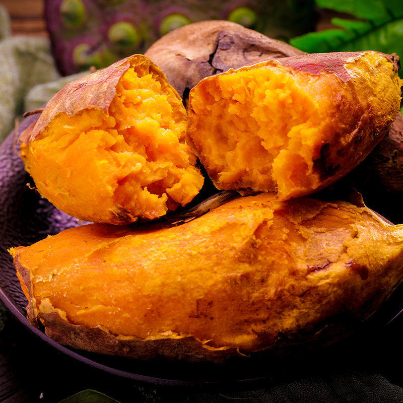 新鲜蜜薯10斤糖心农家自种板栗红薯 鲜蔡家番薯