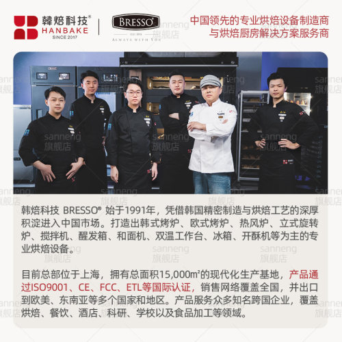 韩焙BRESSO韩式层炉双层大容量自带蒸汽石板烘焙摆摊专商用电烤箱 - 图3