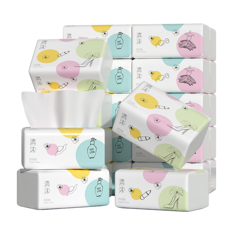 清沐原木抽纸36包纸巾家用整箱批实惠装卫生纸餐巾纸面纸抽擦手纸,淘宝优惠券,粉丝福利购,淘宝优惠卷
