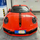 Suitable for Porsche 911 car decals carreraS body modified decorative stickers 992 997 hood film