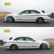 Suitable for old Mercedes-Benz C63 car stickers C180/C260/C200/C-class AMG body pull-up decorative side skirt stickers