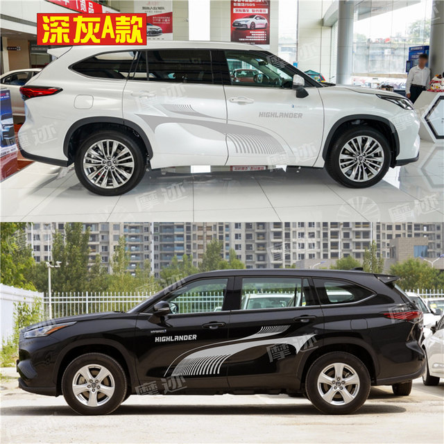 Applicable to 22-26 Toyota Highlander stickers for land release