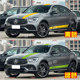 Suitable for Mercedes-Benz GLC43 car decals GLC260 300 coupe modified decorative hood side skirt stickers