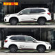 Suitable for Subaru New Forester body color strips XV Outback car stickers and decorative waistline stickers