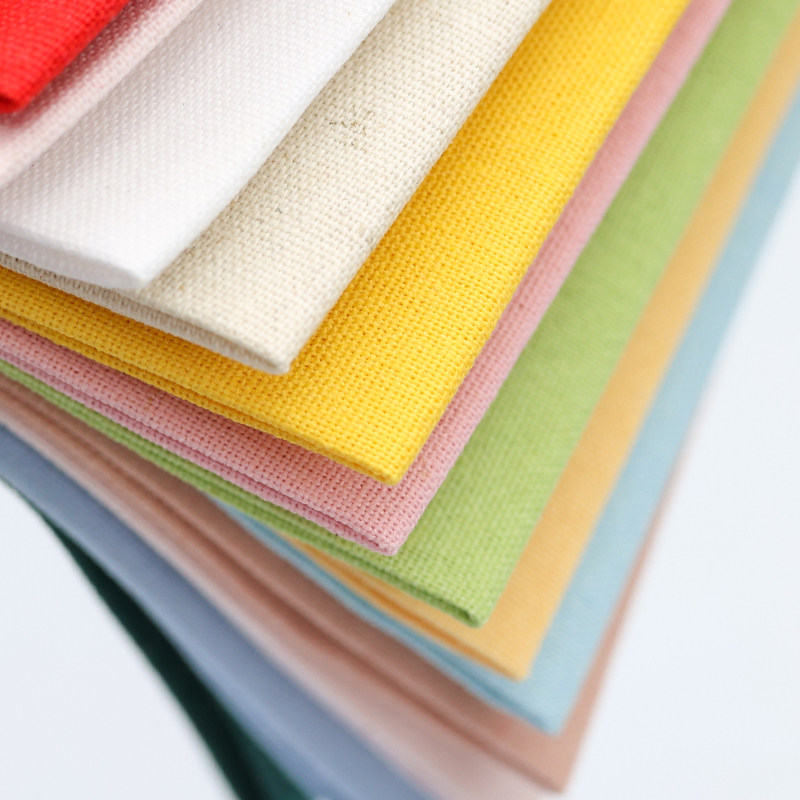 刺绣绣布手工棉麻布底布苏绣diy适合新手练习小块空白布多色可选,淘宝优惠券,粉丝福利购,淘宝优惠卷