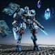2025 new fun high building blocks corona fierce soul dark silver streamer deformation mecha model male toy gift ornaments
