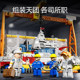 Senbao Type 055 destroyer large drive construction factory military assembly fun high building block model children's toy gift