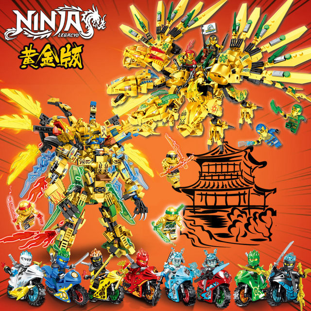 Gift Ninjago Mecha 2023 New Products