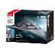 Xiao Luban J-36 stealth fighter military model ornaments assembled puzzle building blocks fun high toys men's gift