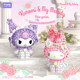 Sanrio flower cluster large doll building blocks Kuromi Melody ornaments Moonlight Society assembled Leji high toys gifts