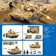 Military series 100S main battle tank assembly fun high building block wheeled infantry fighting vehicle educational toy gift