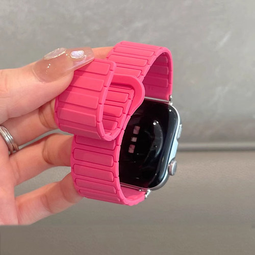 适用vivowatchgt2手表带硅胶磁吸vivo watch gt高级感3智能手环vivowatch5女士iqoo蓝牙版iqoowatchgt手表链 - 图2