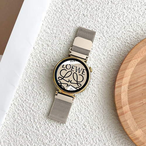 适用华为gt4手表带金属磁吸gt5/6智能手表watch4/3pro手表带新款watchgt3女款腕表41mm表带高端gt2荣耀手表链 - 图1