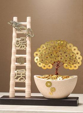 龙年步步高升酒柜玄关乔迁送礼