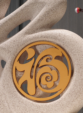 新中式陶瓷摆件家居玄关客厅乔迁