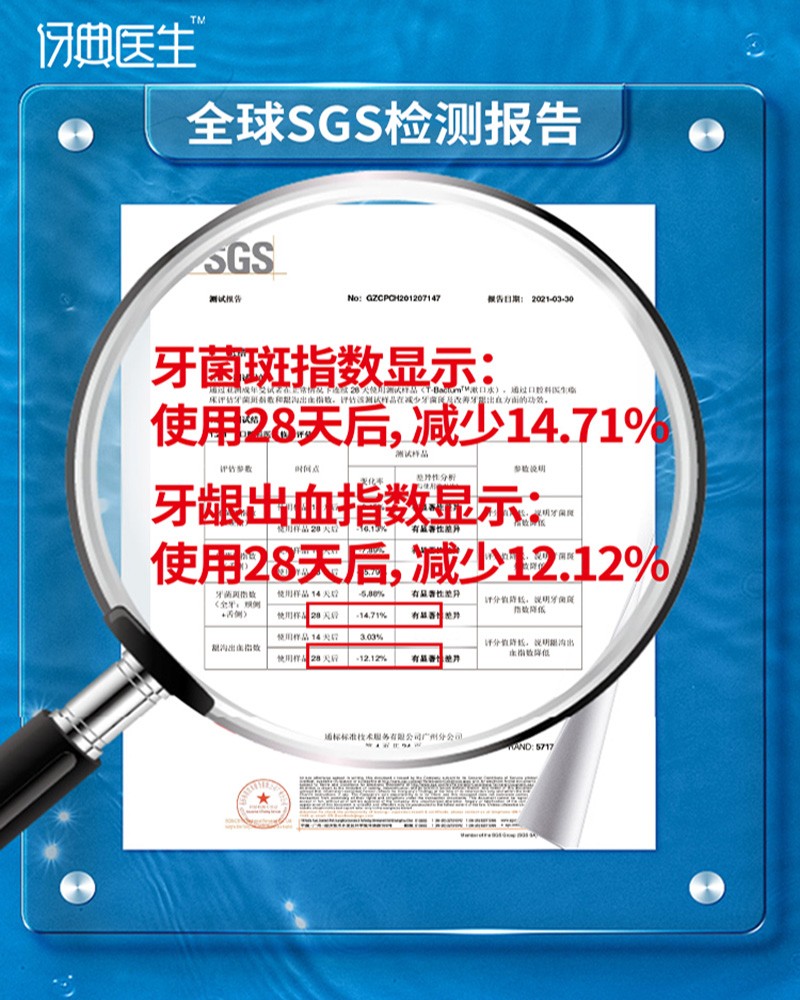 伢典医生漱口水抑菌减少口臭牙菌斑清新口气漱口水便携官方旗舰店-图3