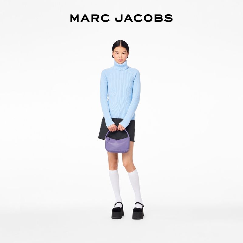 【季末折扣】MARC JACOBS HOBO  牛皮纯色单肩包腋下包手提包 - 图2