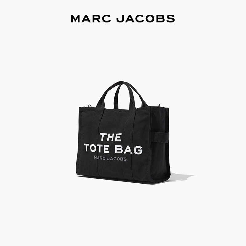 MARC JACOBS MJ TOTE中号帆布纯色时尚松弛感通勤托特包-图0