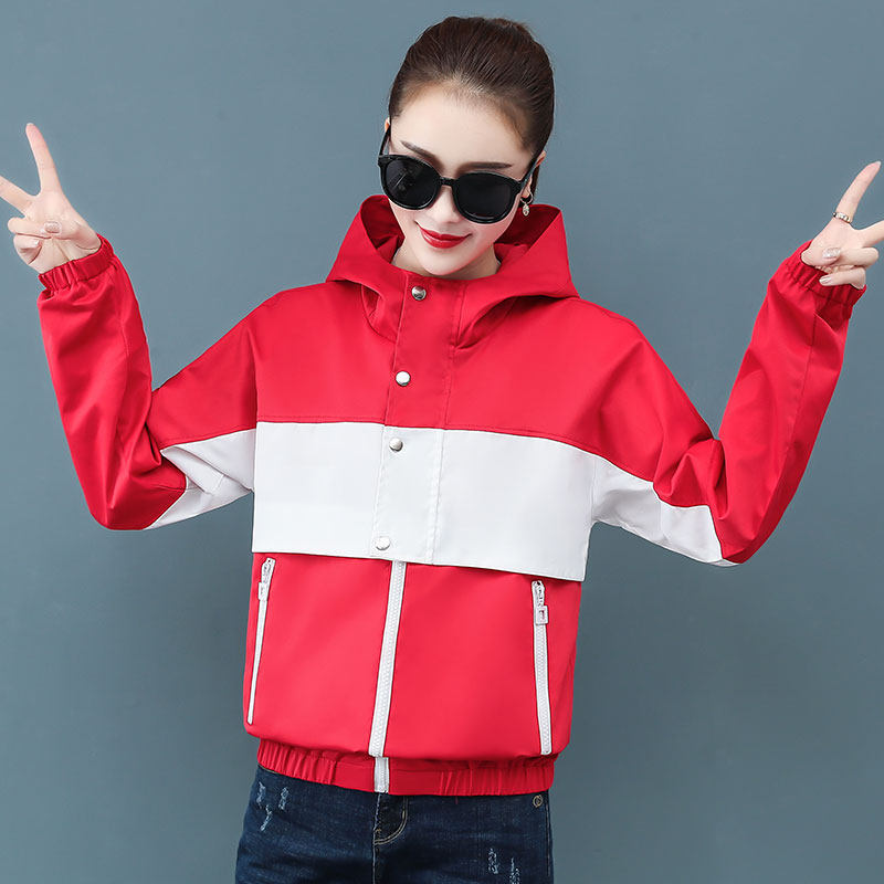 以纯秋水伊人官方旗舰店春秋夹克 ns服饰短外套