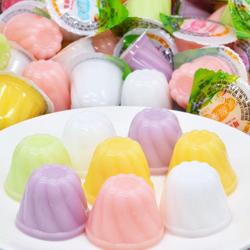 乳酸水果冻夏季儿童休闲零食散装果冻多种口味多重选择整箱批发q - 图0