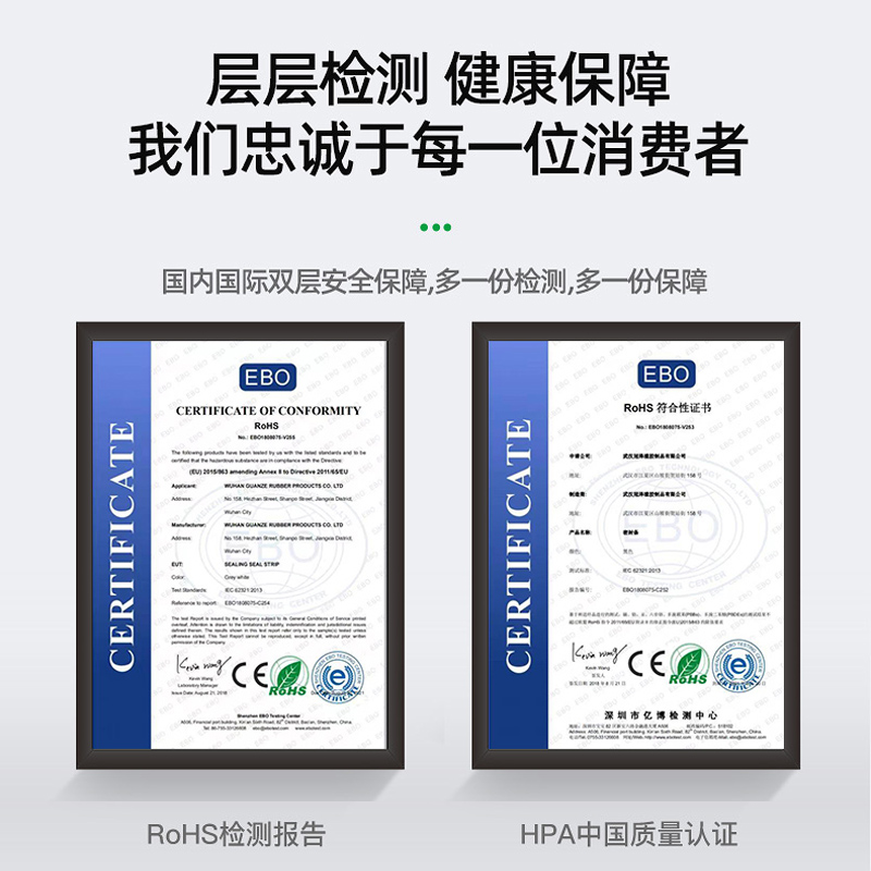 适用创维冰箱BCD-286WGP W33MGP 268WY D26B门密封条胶条圈 - 图3