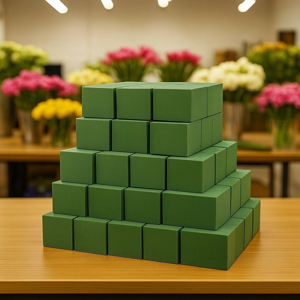 包花猫插花泥鲜花泥插花泡沫花束花艺大麦假花插花泥板花束底座圆,淘宝优惠券,粉丝福利购,淘宝优惠卷